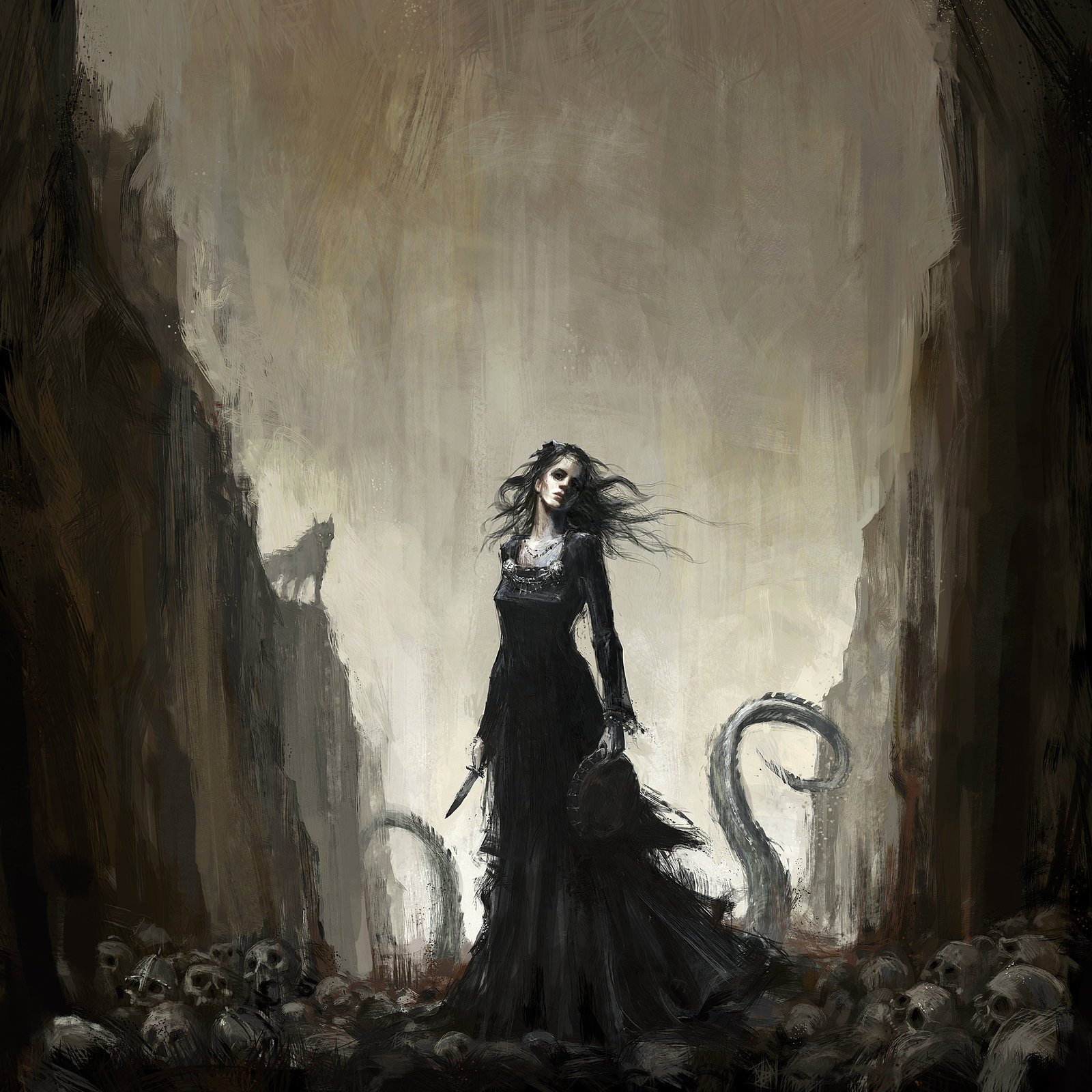 Cover art for the album "Börn Loka" by Skálmöld