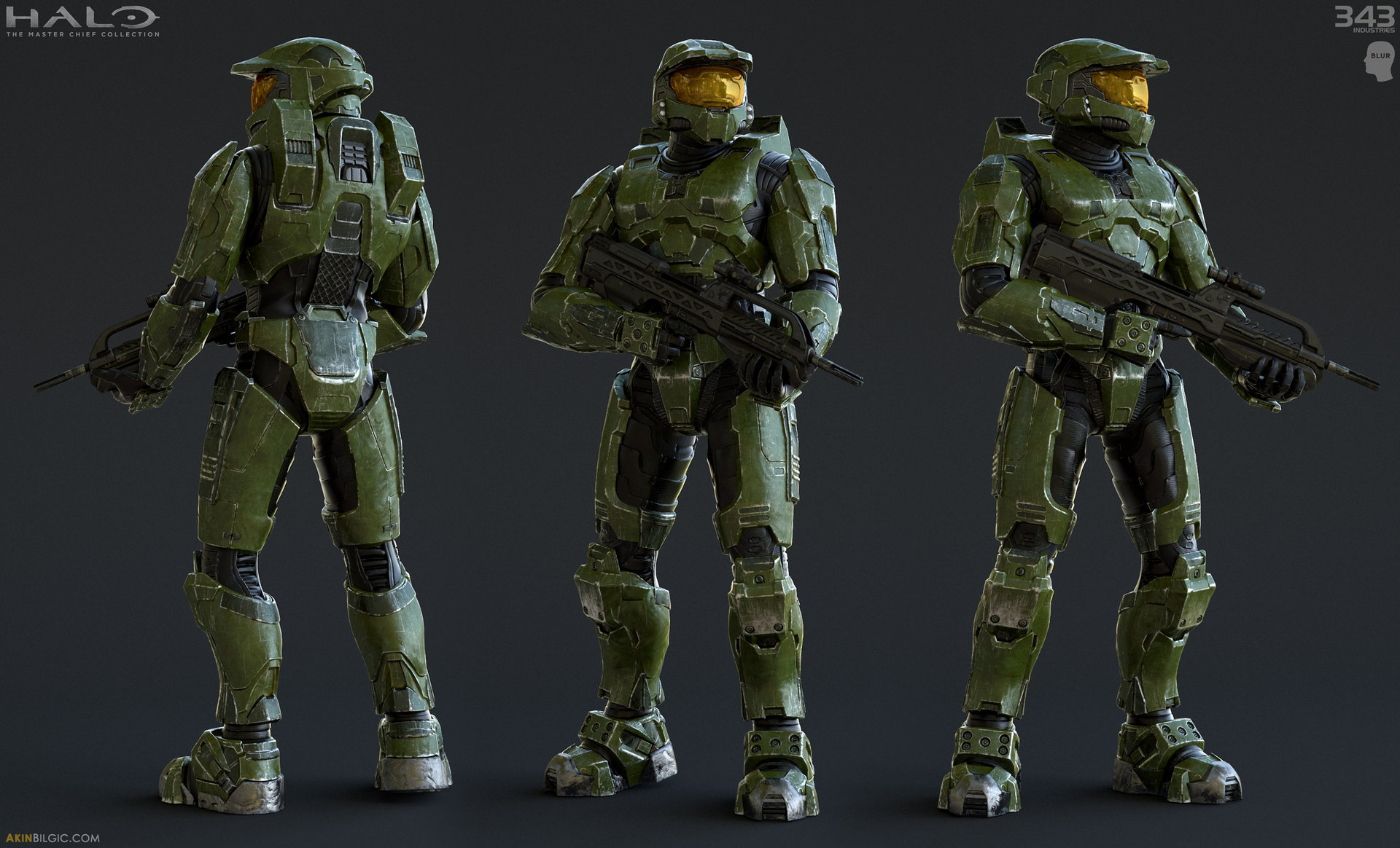 Halo Infinite Master Chief 3d Model And Retexture Wor - vrogue.co