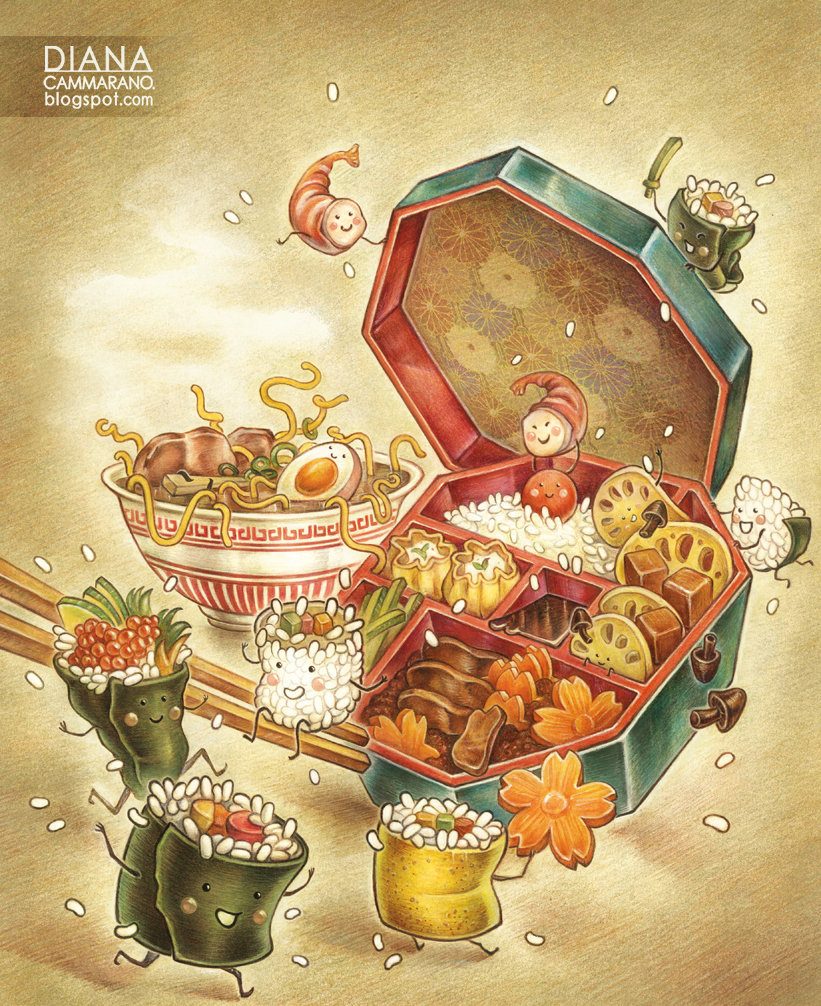 The illustration for the magazine cover