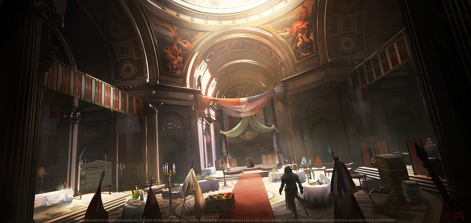 Artstation Assassin S Creed Unity Invalides Interior