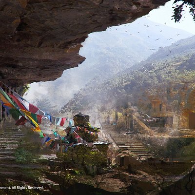 Donglu yu farcry4 temple outside