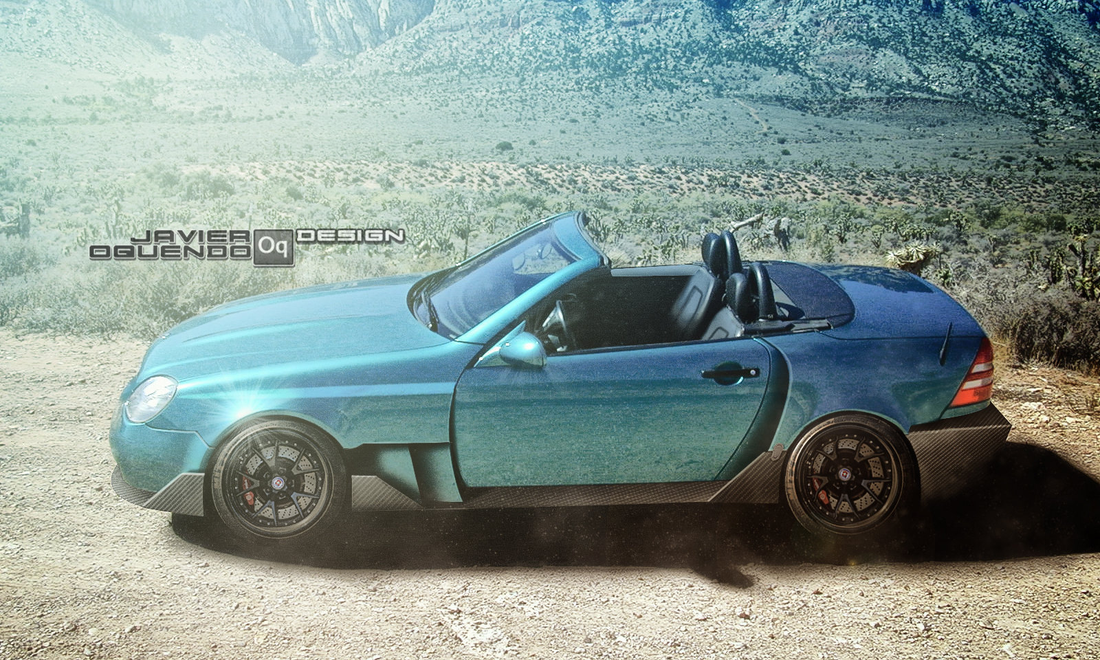 Artstation Mercedes Benz Slk 230 Javier Oquendo