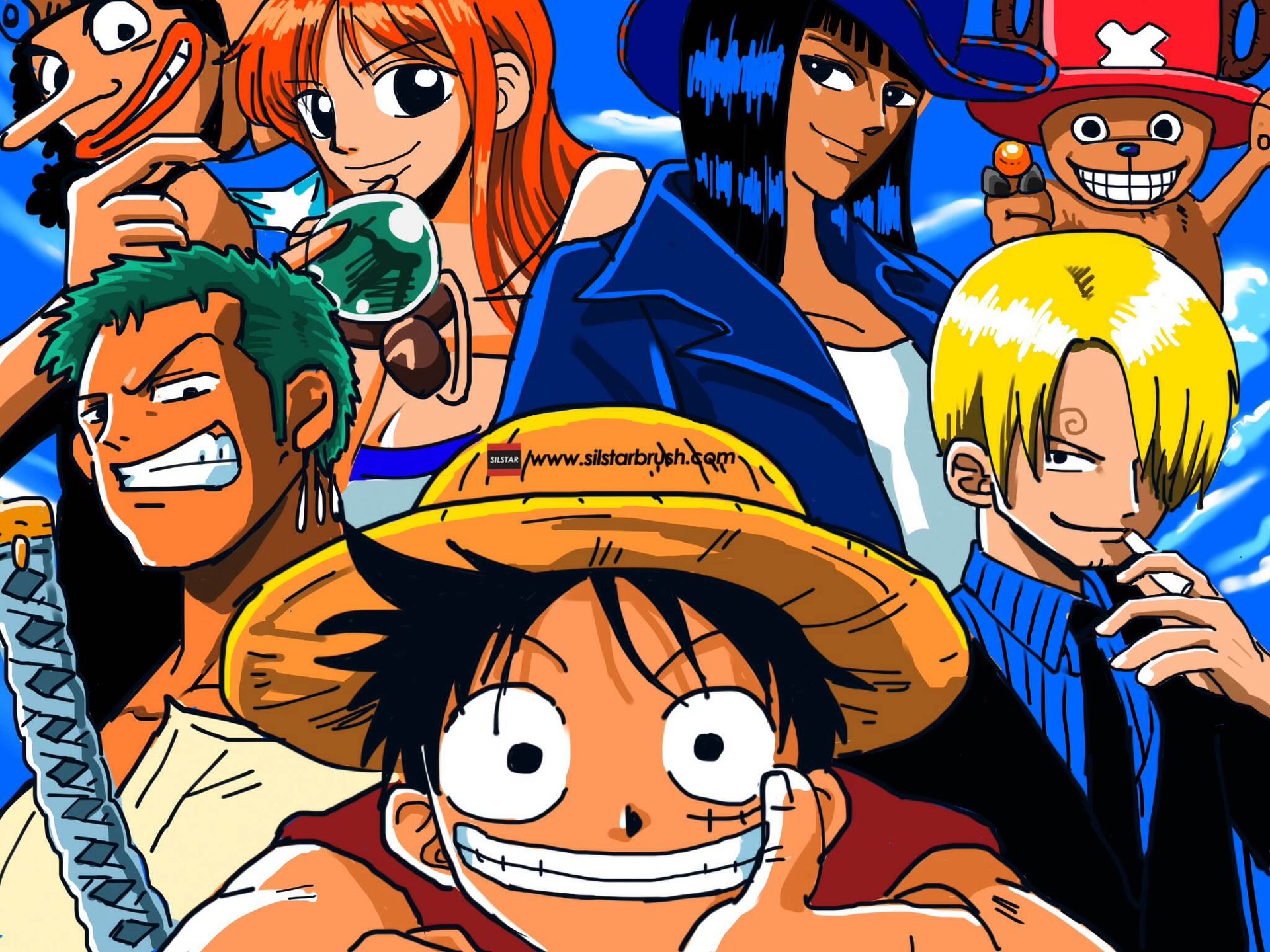 ArtStation - A drawing of ‘One-piece’ characters by SILSTARBRUSH w ...