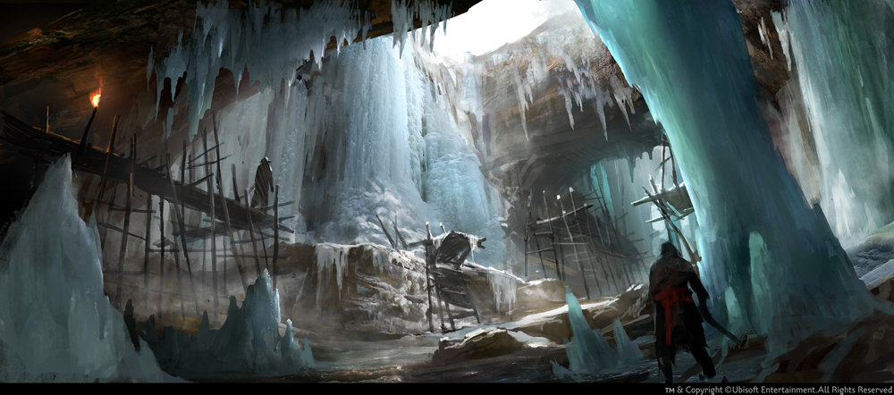 ArtStation - Ice caves
