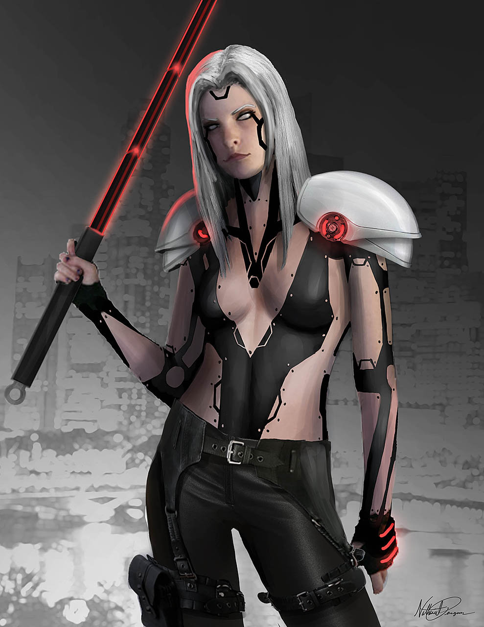 Female Sephiroth.