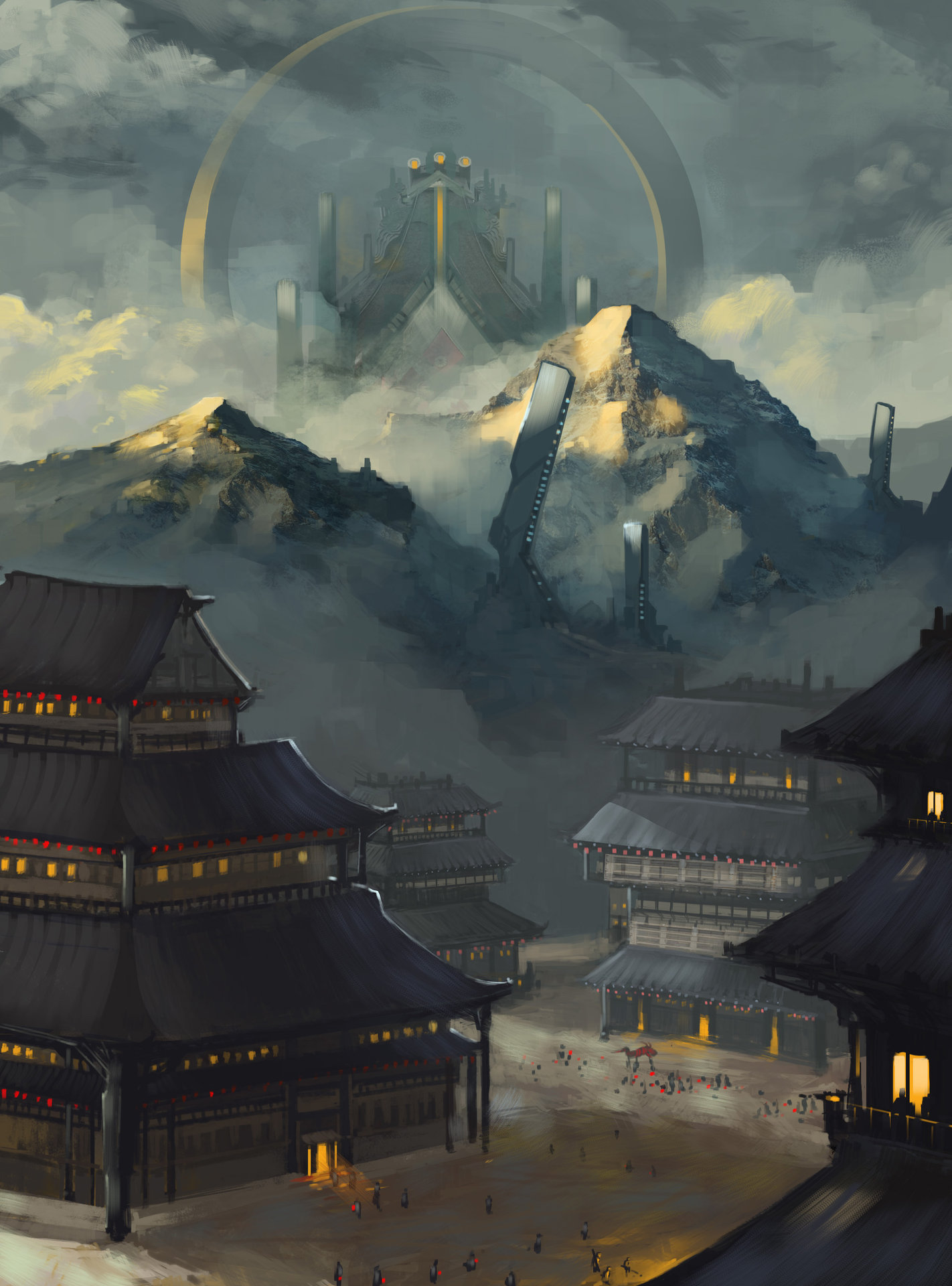 ArtStation - Mountain shrine