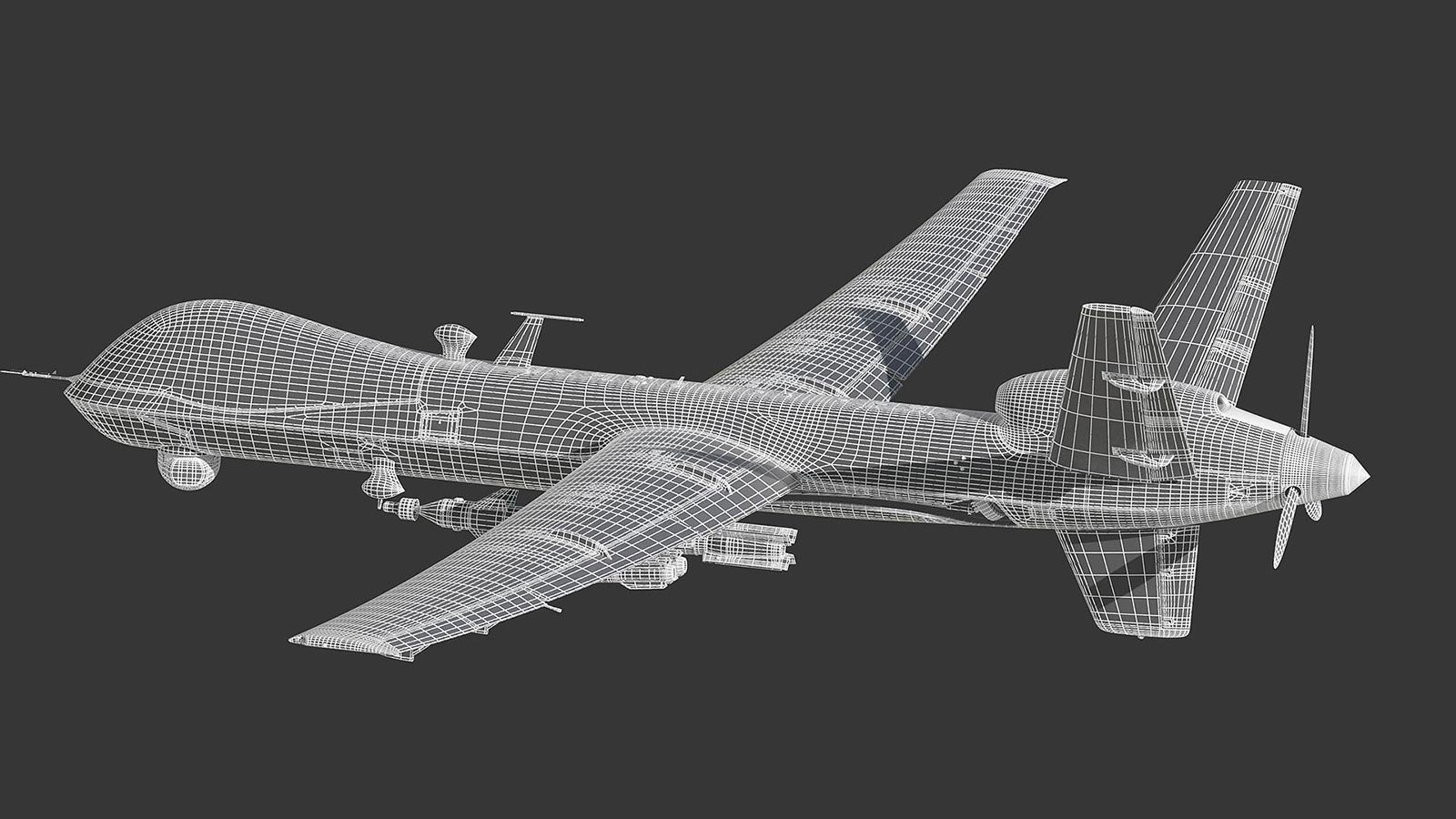 Беспилотник mq 9 reaper чертежи