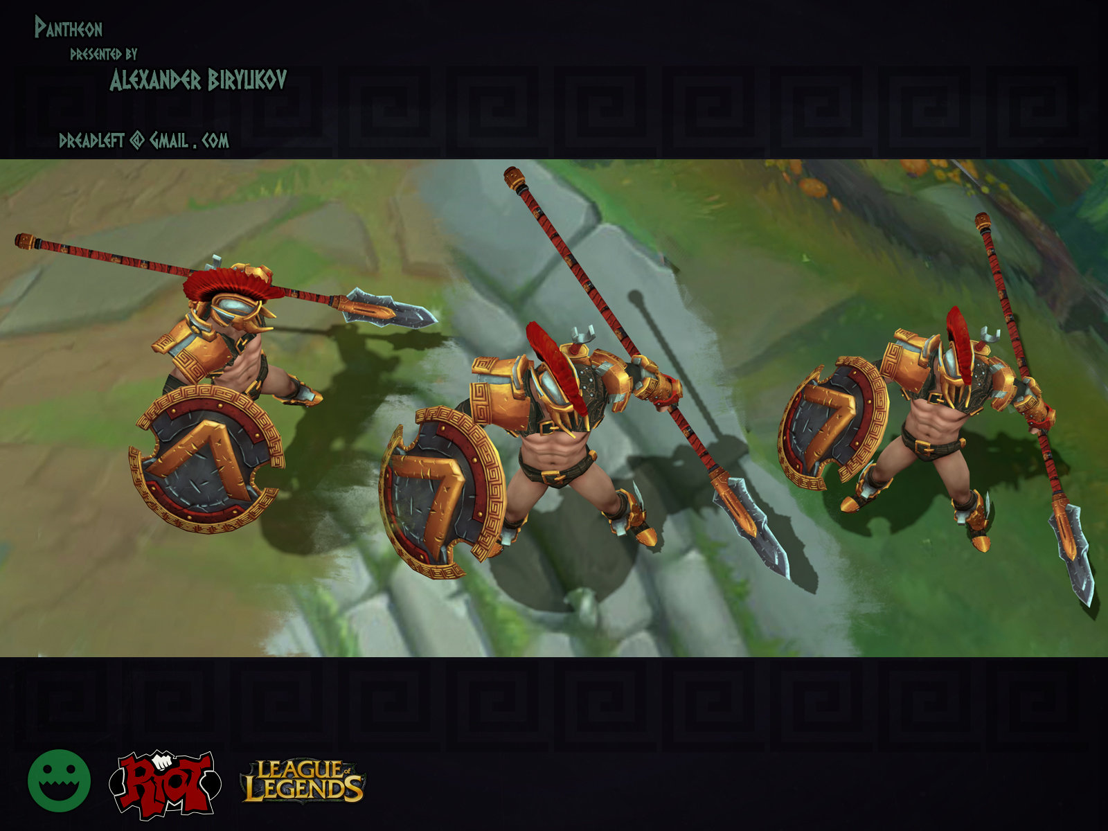 Artstation Pantheon League Of Legends Champion
