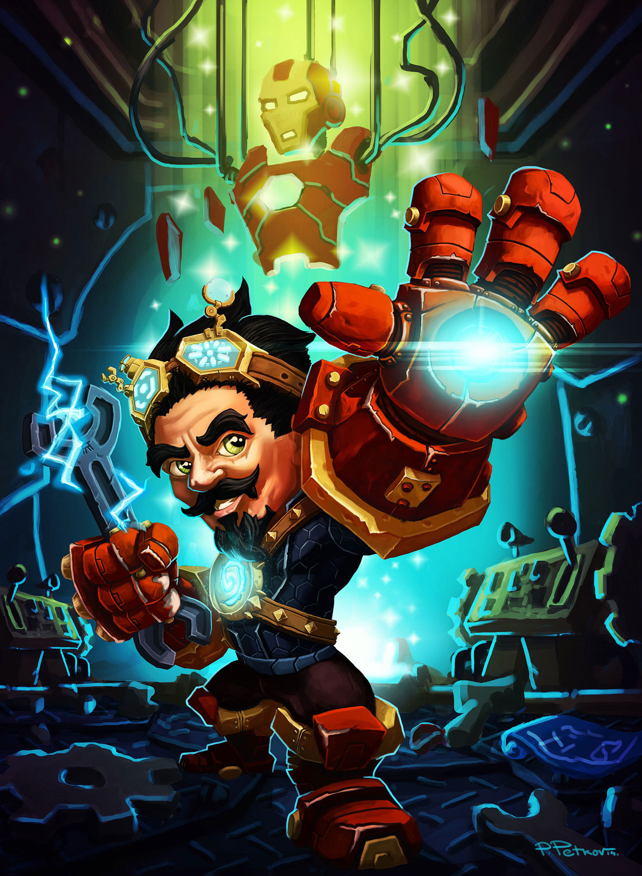ArtStation I AM iron gnome !, Peter Petkov