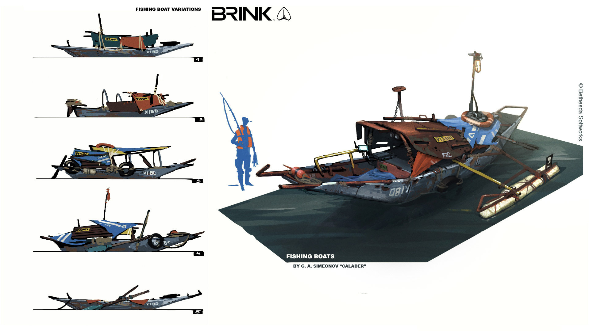 Artstation Brink Fishing Boats Georgi Simeonov