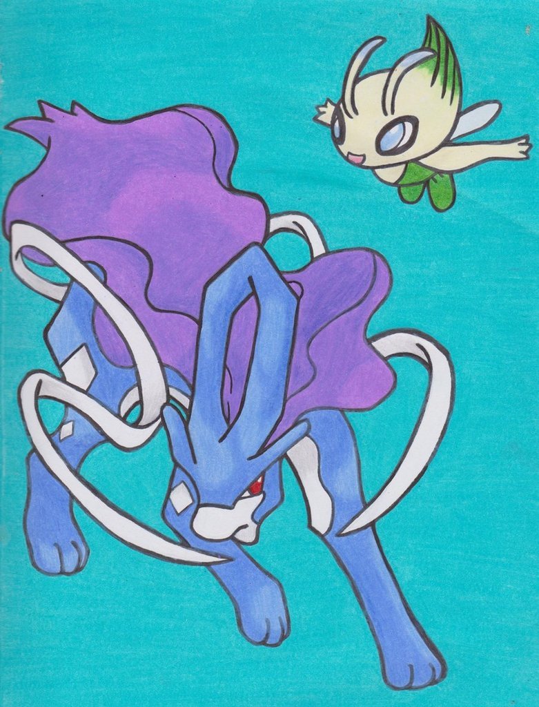 Chris Fernandez - Suicune & Celebi