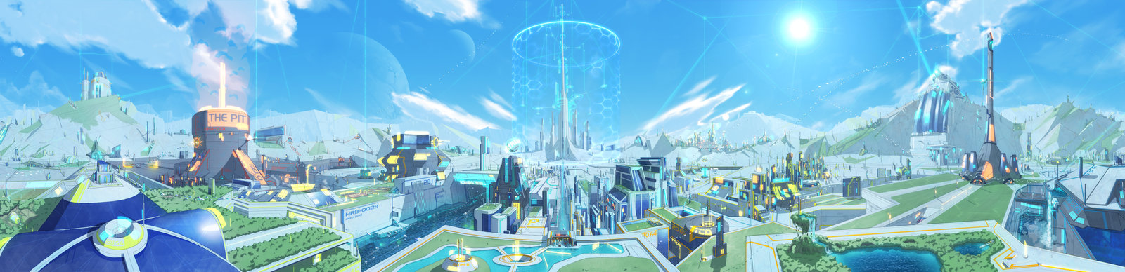 Sci-Fi City Backgrounds