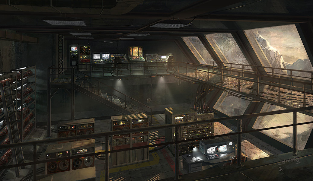 ArtStation - Black Ops I: Russian Mtn Base, Kevin Baik