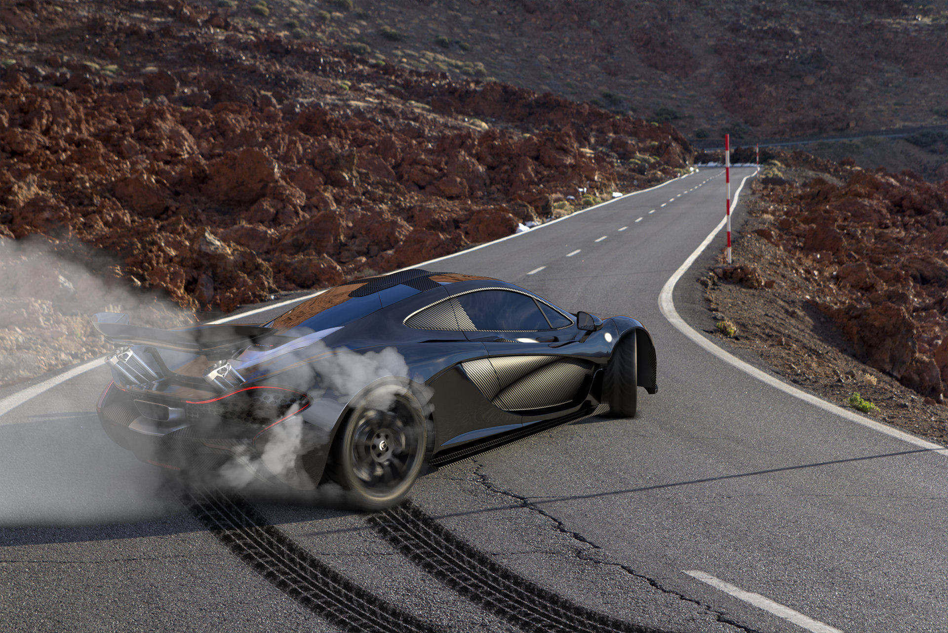 MCLAREN p1 Drift