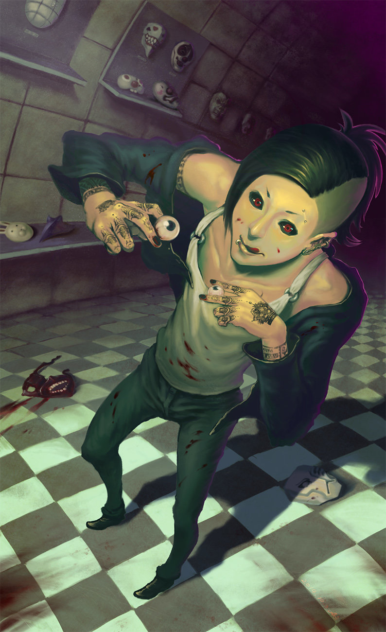 Artstation My Ipad Work Tokyo Ghoul Uta ａｋ Chen