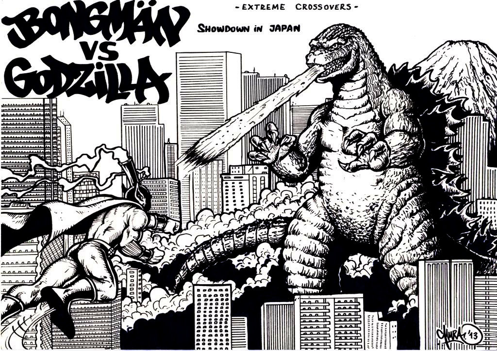 Felix Chmura - Bongmän VS Godzilla