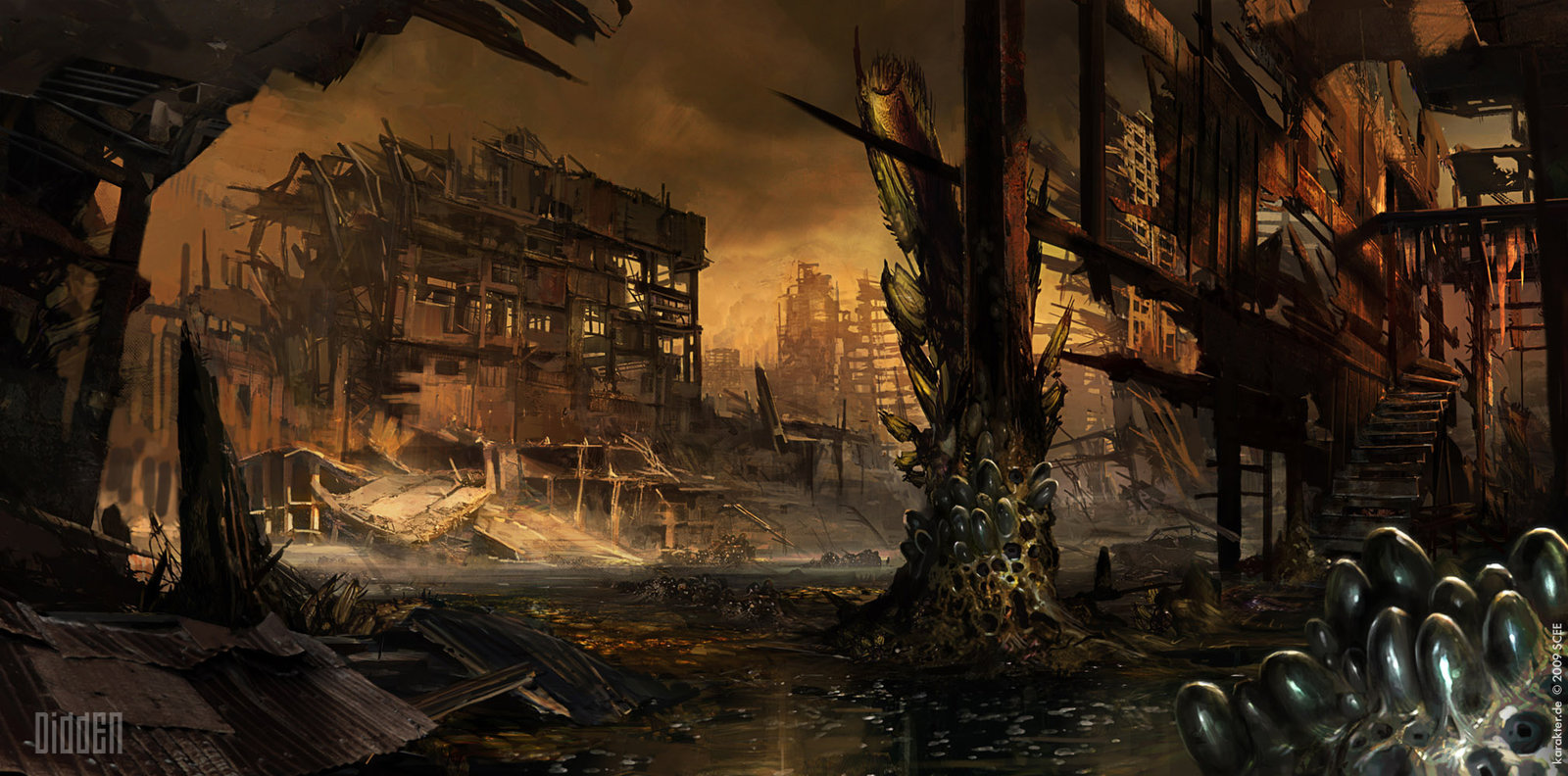 Artstation Pyrrhus City Ruins Floris Didden