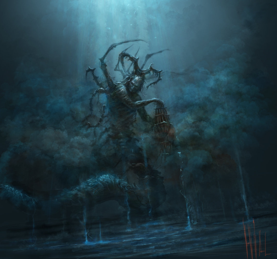 Мрачный монстр. Ночной кошмар ньярлатотеп. Мрачное фэнтези. Мрачное фэнтези. Мрачный монстр.