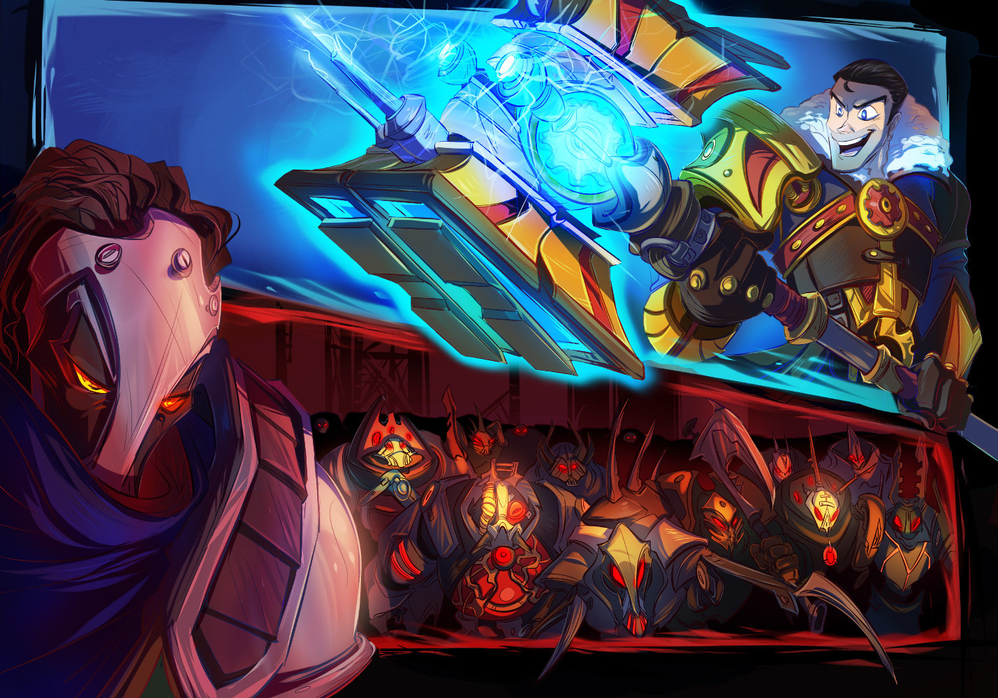 Rachel J Corey Viktor Jayce Comic Page 53 54
