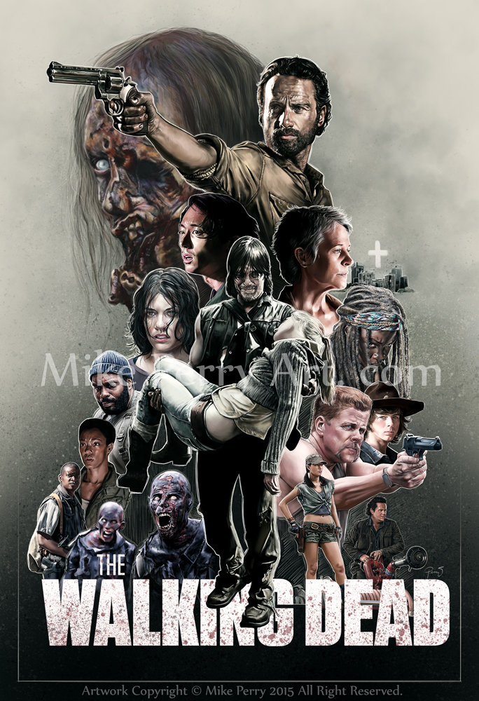 the walking dead season 5 cast poster