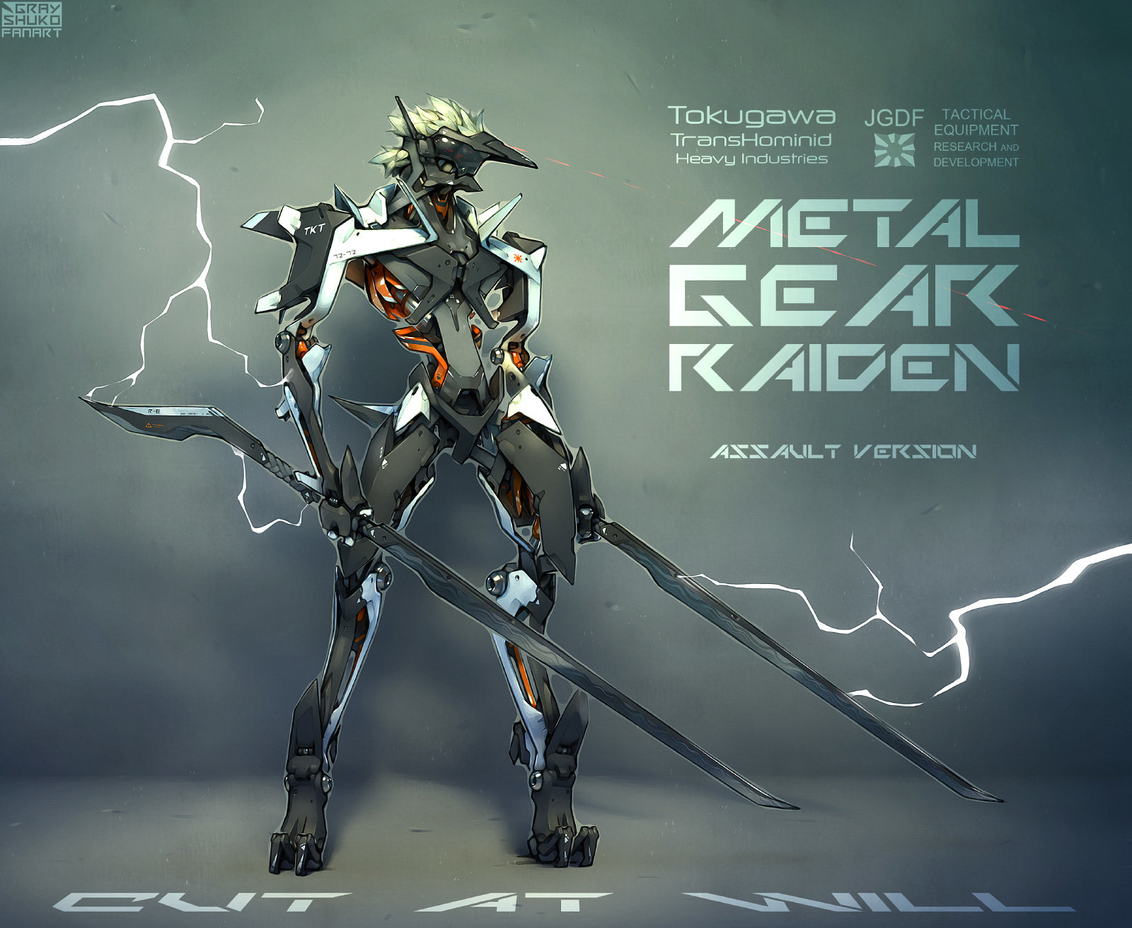 ArtStation - HF Murasama - Metal Gear Rising : Revengance Fanart