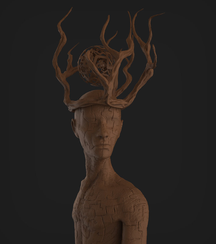 model rendered in keyshot