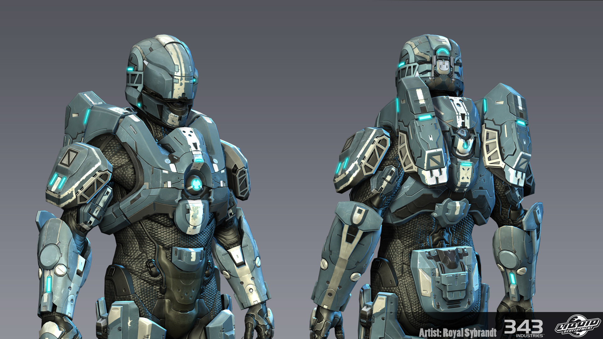 A multiplayer armor created for 343 Industries' Halo 4. 