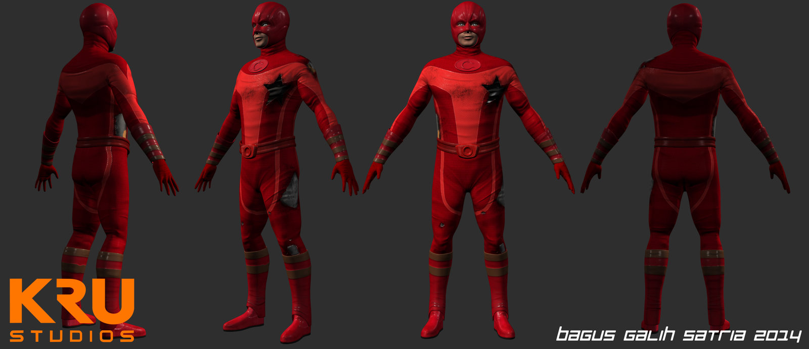 Artstation Cicakman 3 Bagus Galih Satria
