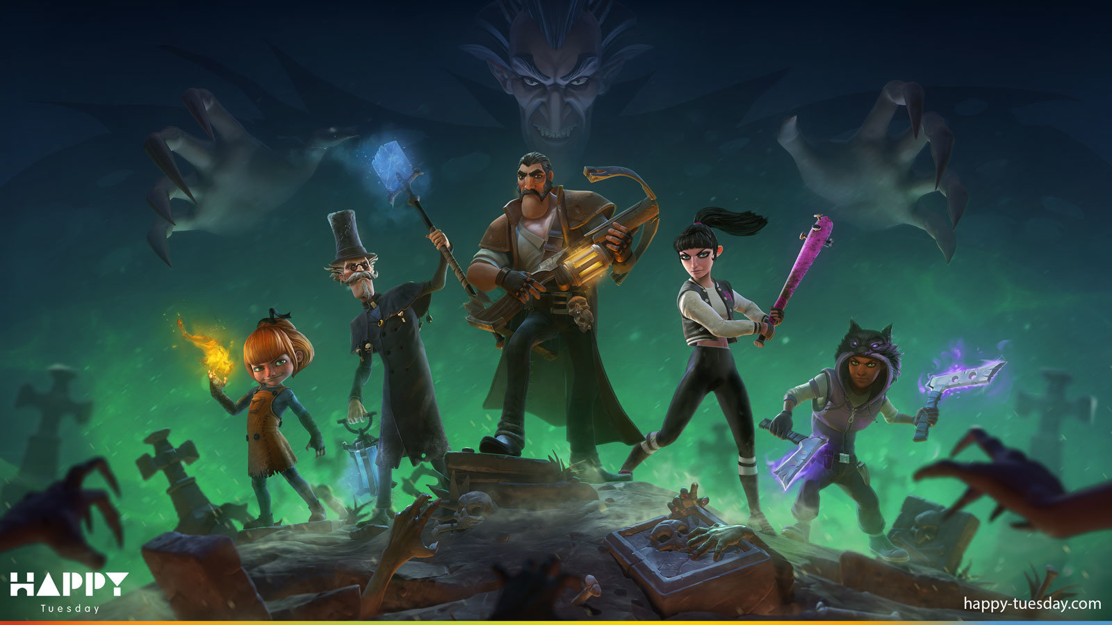 Artstation Key Art For Haunted Island Happy Tuesday