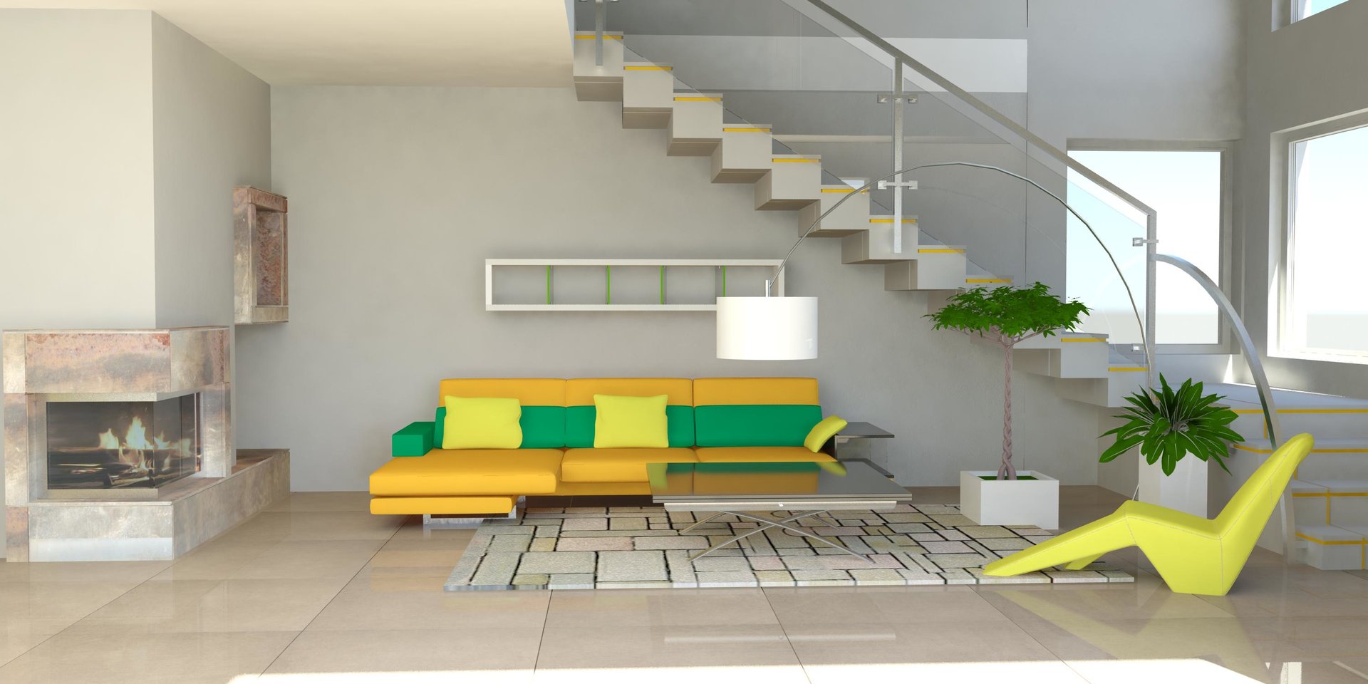 ArtStation Living room / Salon