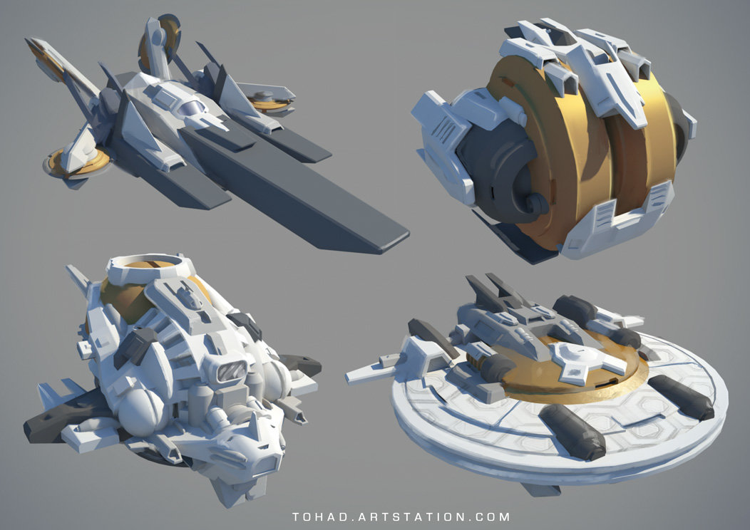 Spaceships prototypes