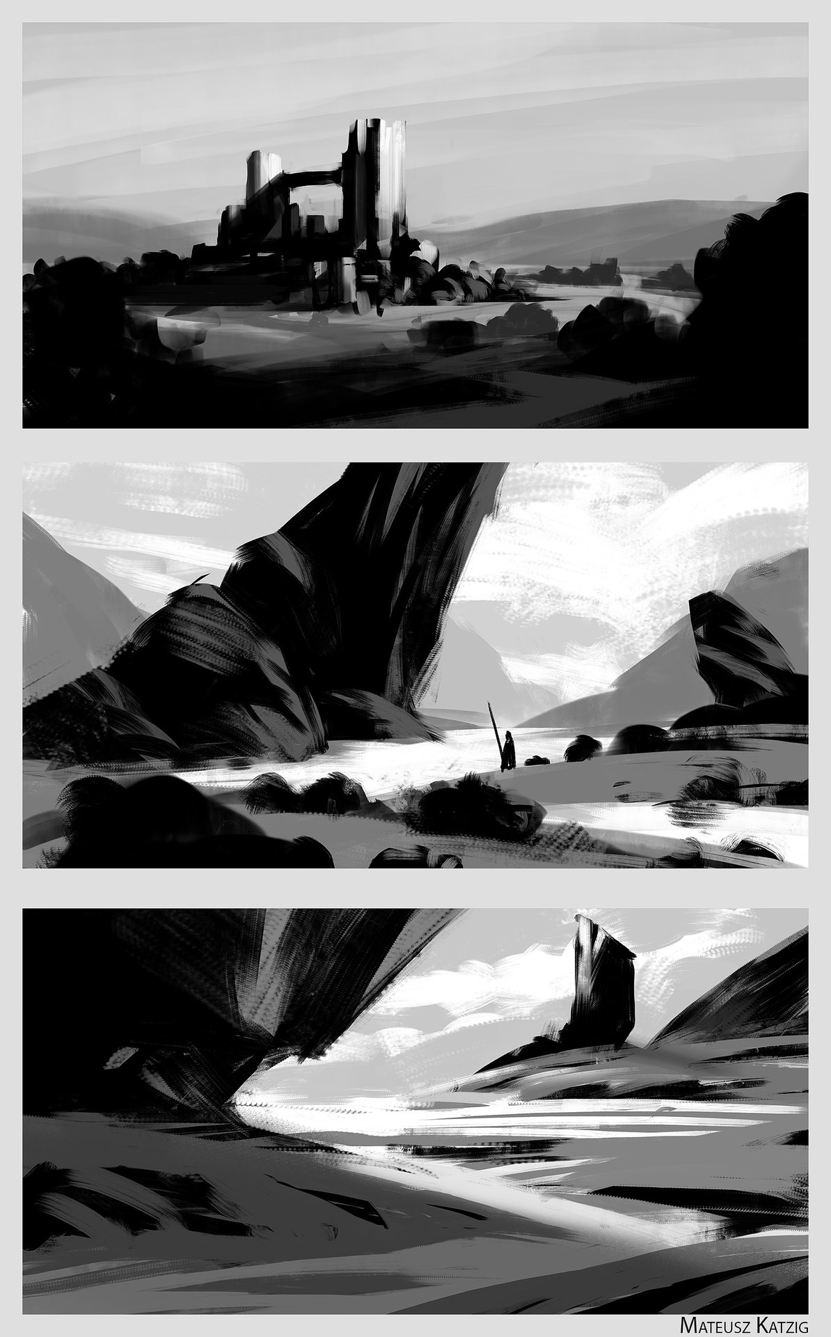 figure composition sketches