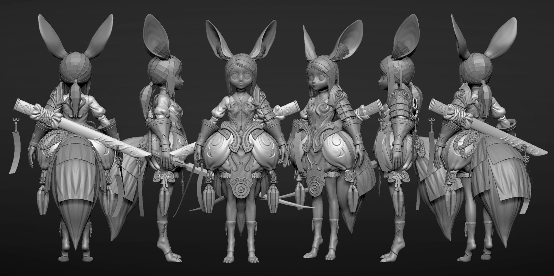 artstation blade soul lyn