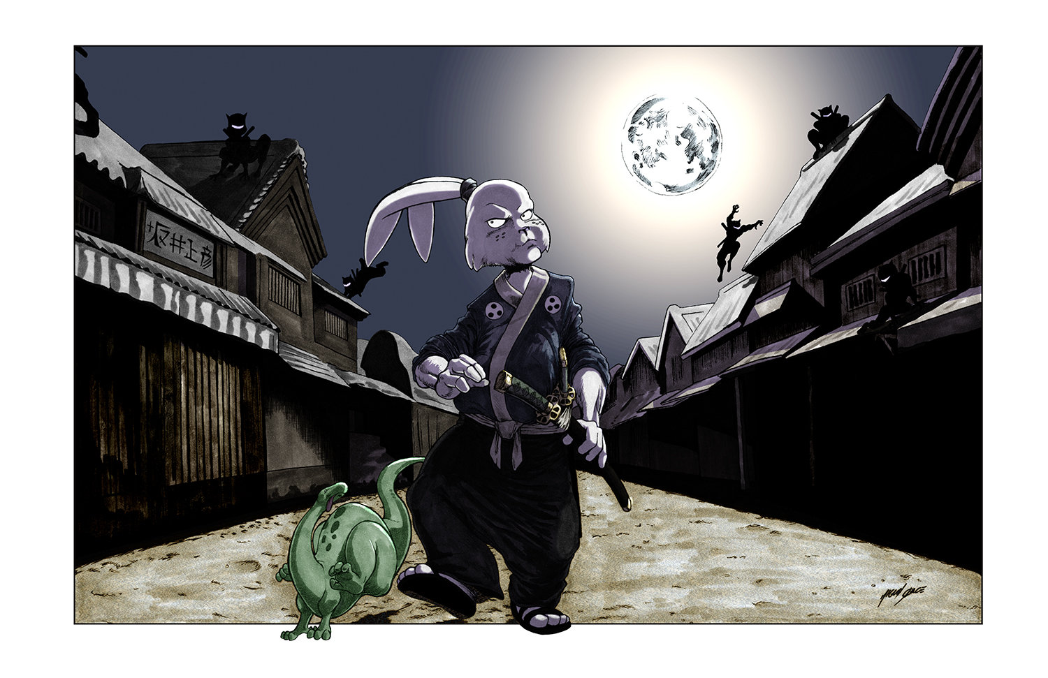 Usagi Yojimbo for Sakai Project book by Dark Horse