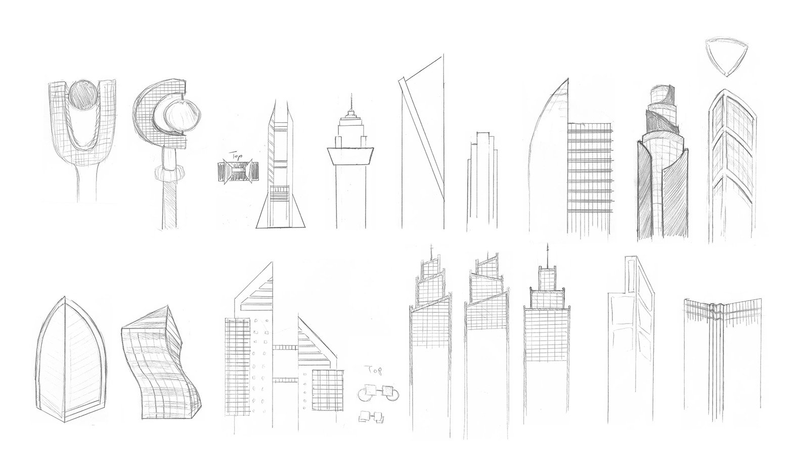 Drawing Of Skyscraper Royalty Free SVG Cliparts Vectors And Stock  Illustration Image 21649977
