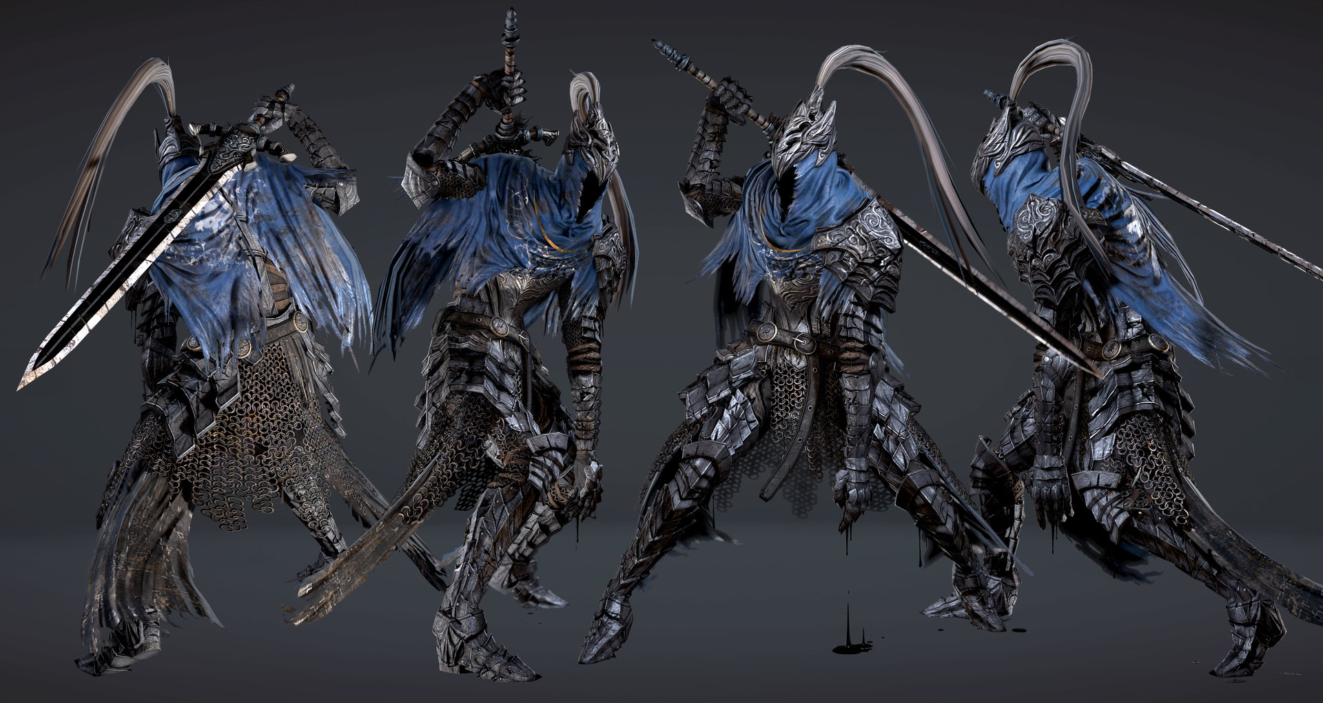 Artstation Dark Souls Artorias Chang Gon Shin