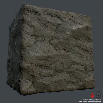 Substance Designer Practice - Stone Wall A