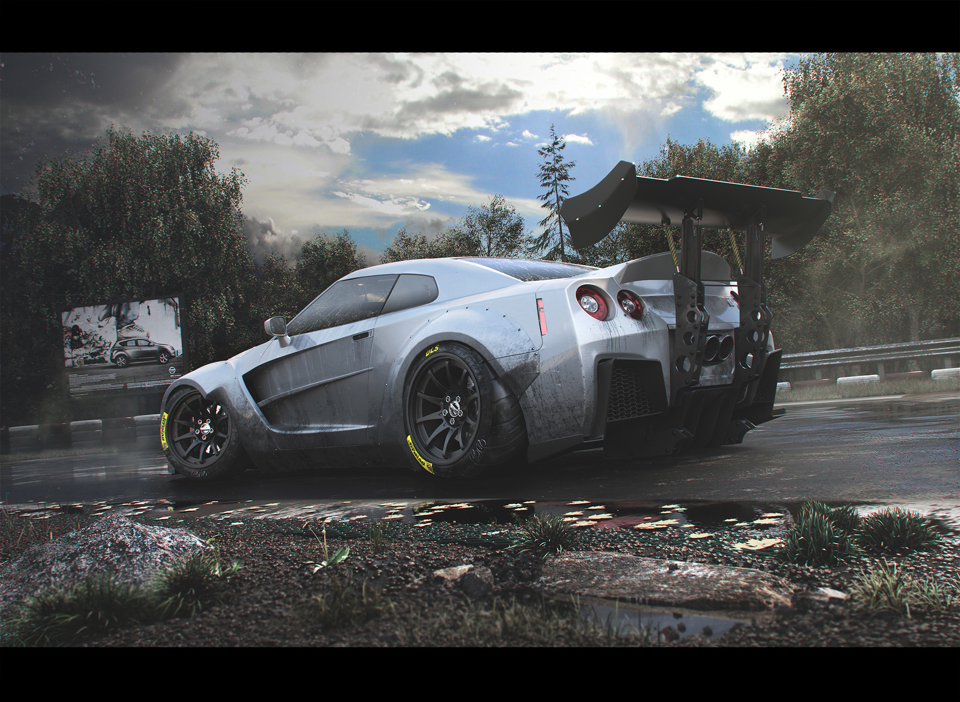 Gtr r35 wallpaper 4k