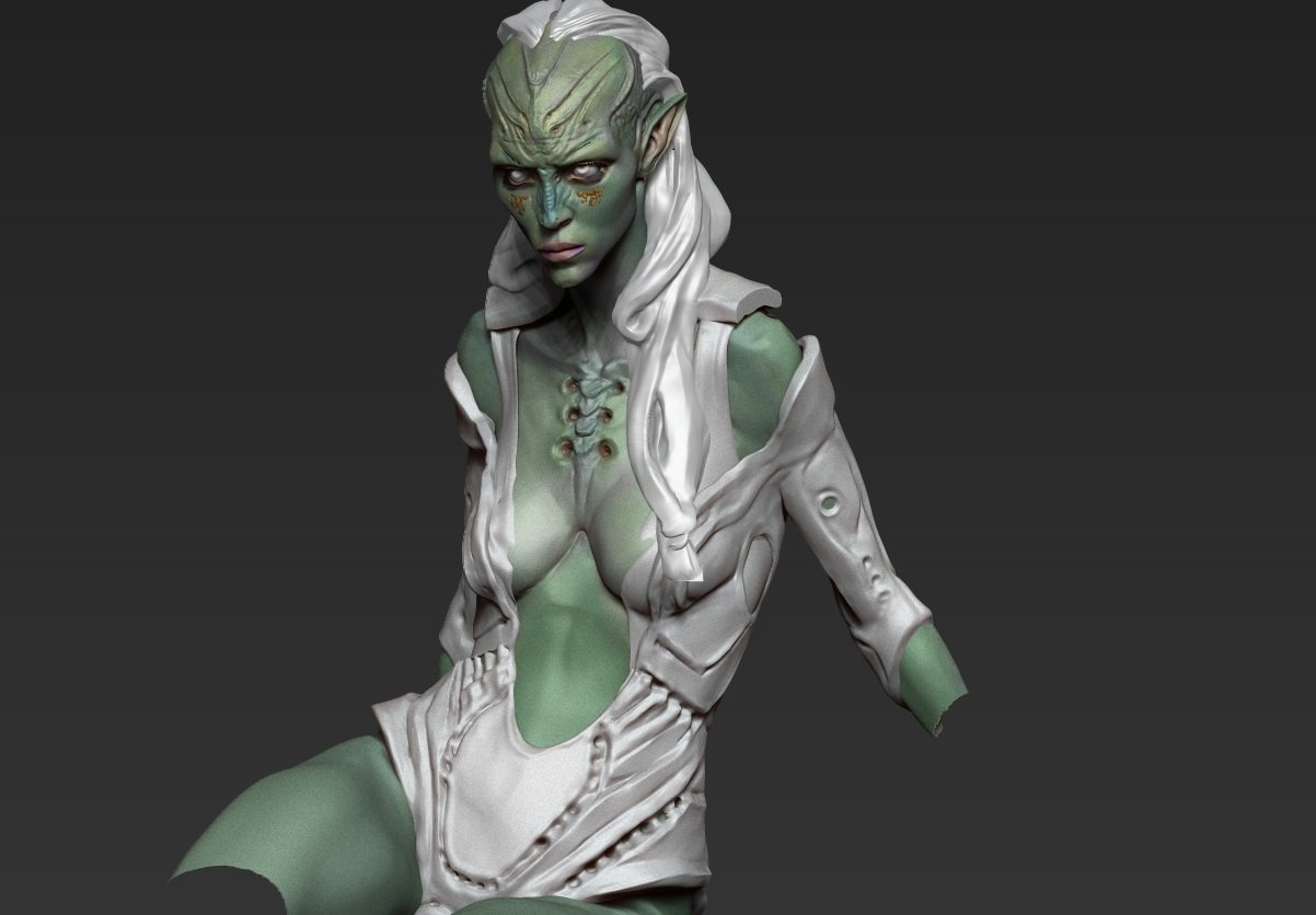 Sukosma Art Alien Zlacloria