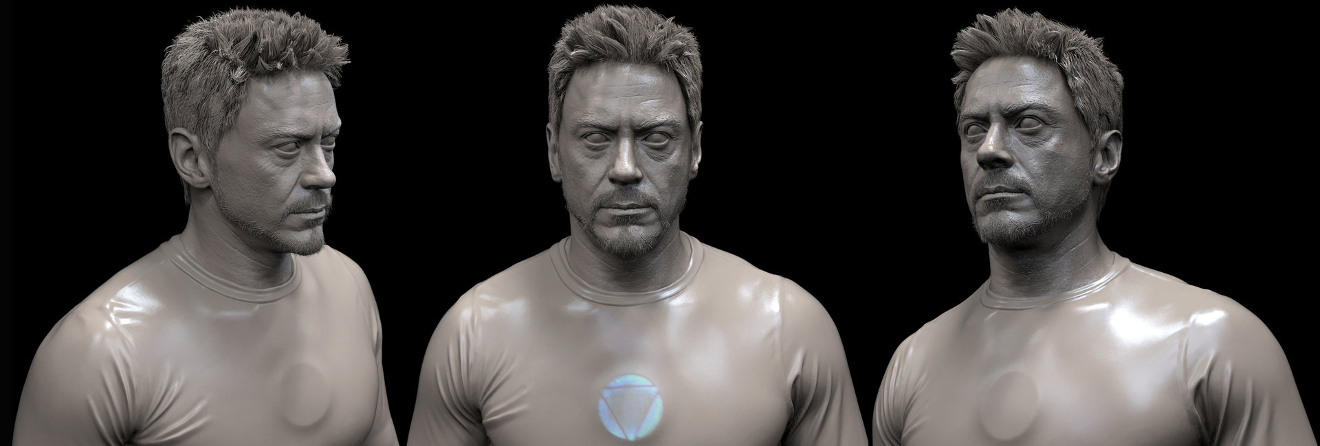 Artstation Robert Downey Jr Fan Art Frank Tzeng