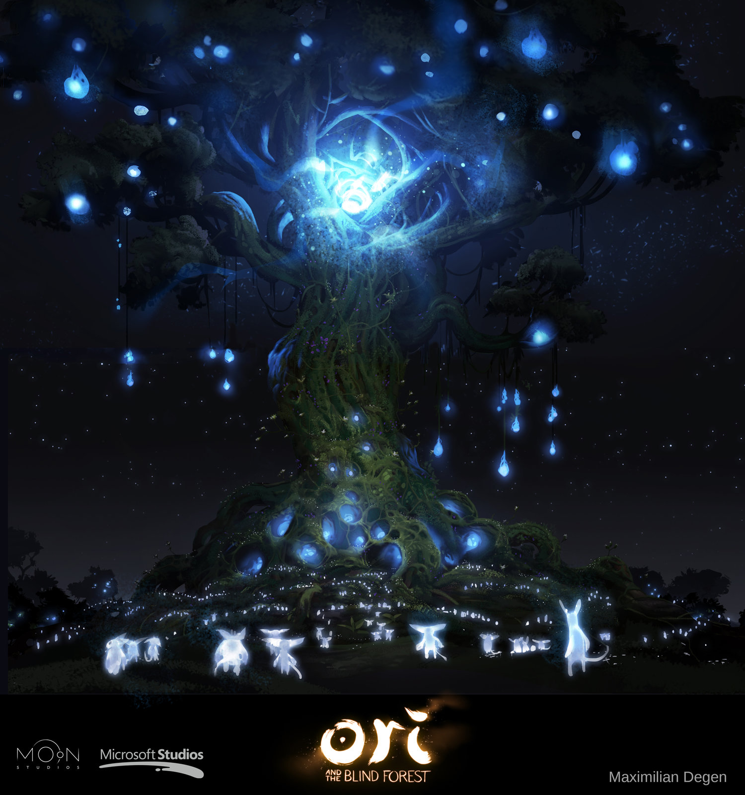 Artstation Ori And The Blind Forest Maximilian Degen