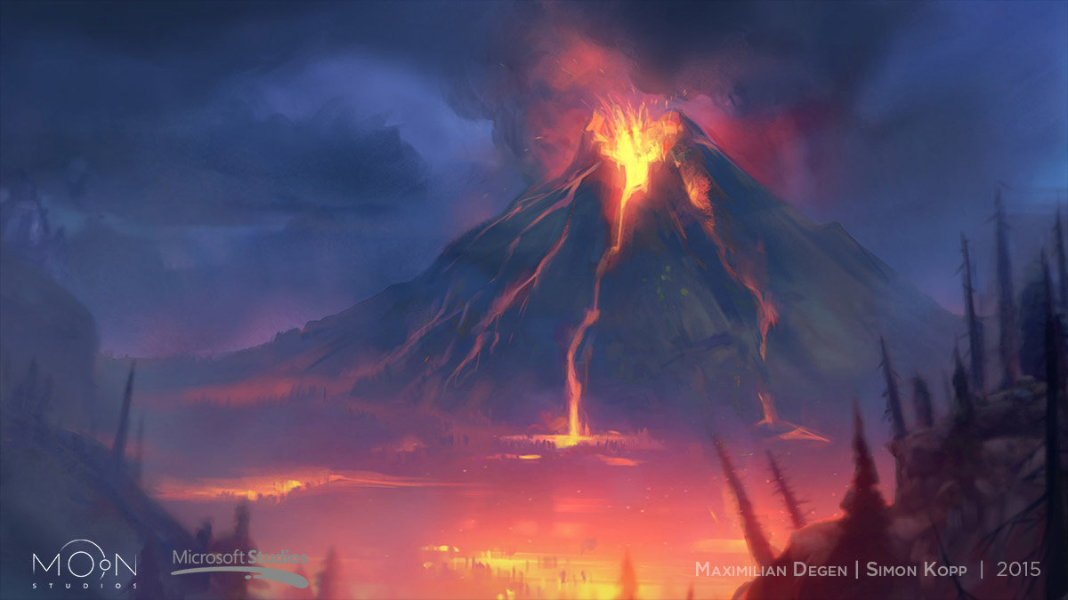 Mount Horu - Concept by Max, Overpaint by me
