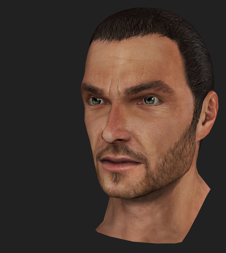 Male head