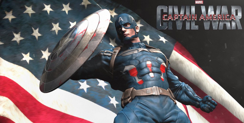 WIP : captain america Civil war__project ( Fan art )