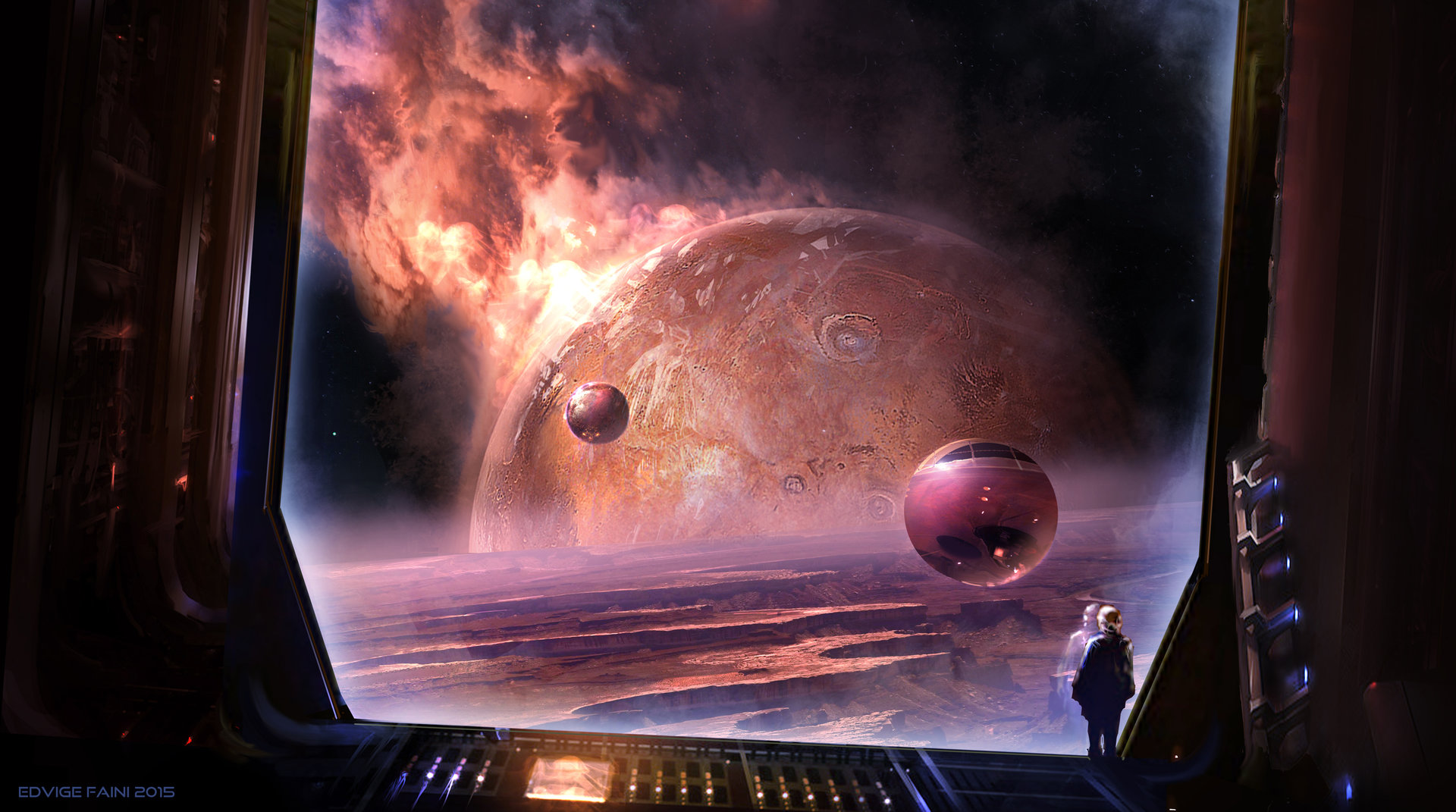 ArtStation We are a way for the Cosmos to know itself Carl Sagan