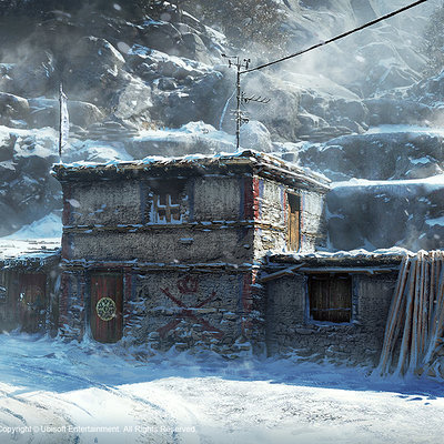 Xu zhang far cry 4 dlc valley of the yetis concept art by xuzhang 45