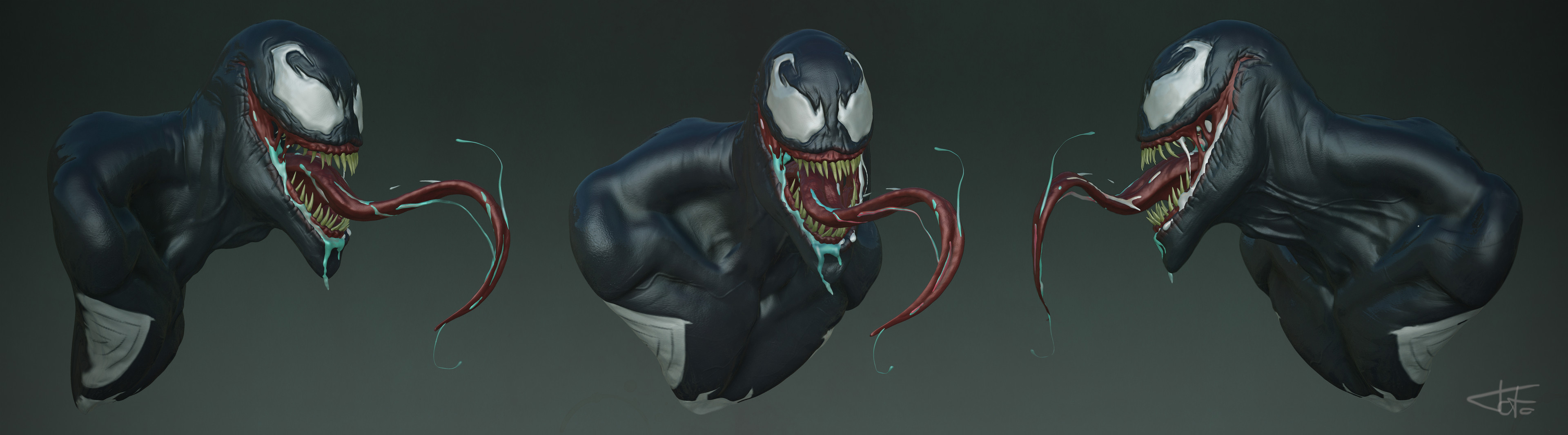 Artstation Venom Salvatore Ditrani