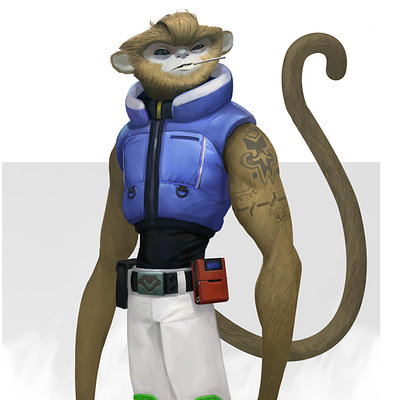 Konstantin maystrenko monkey small