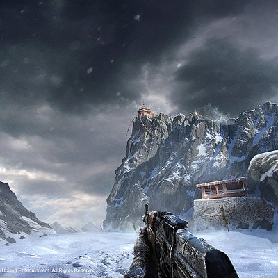 Xu zhang far cry 4 dlc valley of the yetis concept art by xuzhang 57