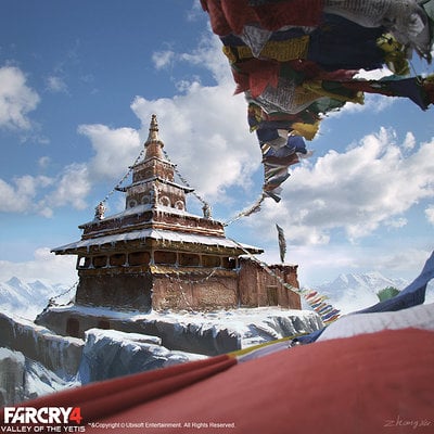 Xu zhang far cry 4 dlc valley of the yetis concept art by xuzhang 49
